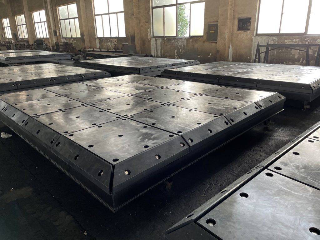 Frontal panels for fender system