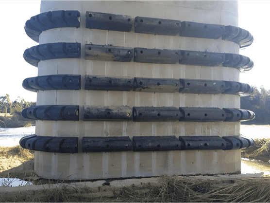 D type fenders installation