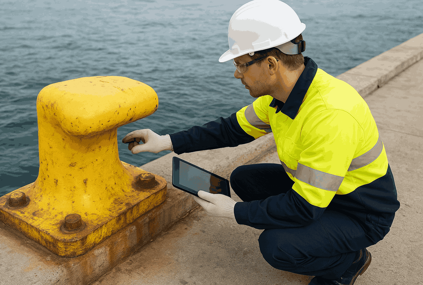 Mooring Bollard Inspection