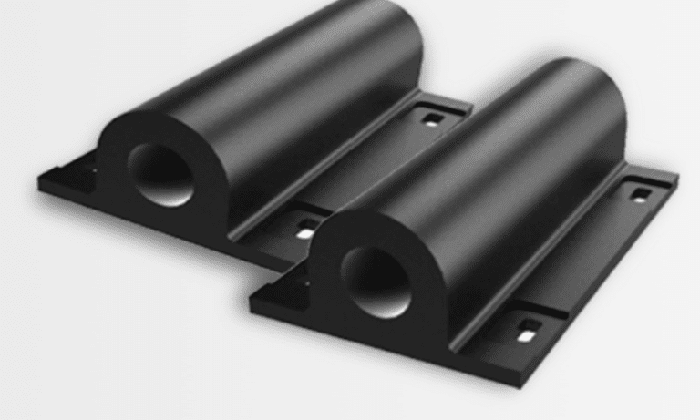 Ω type rubber fenders