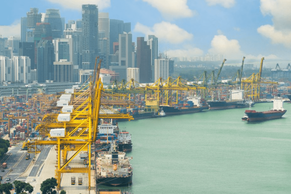Singapore port