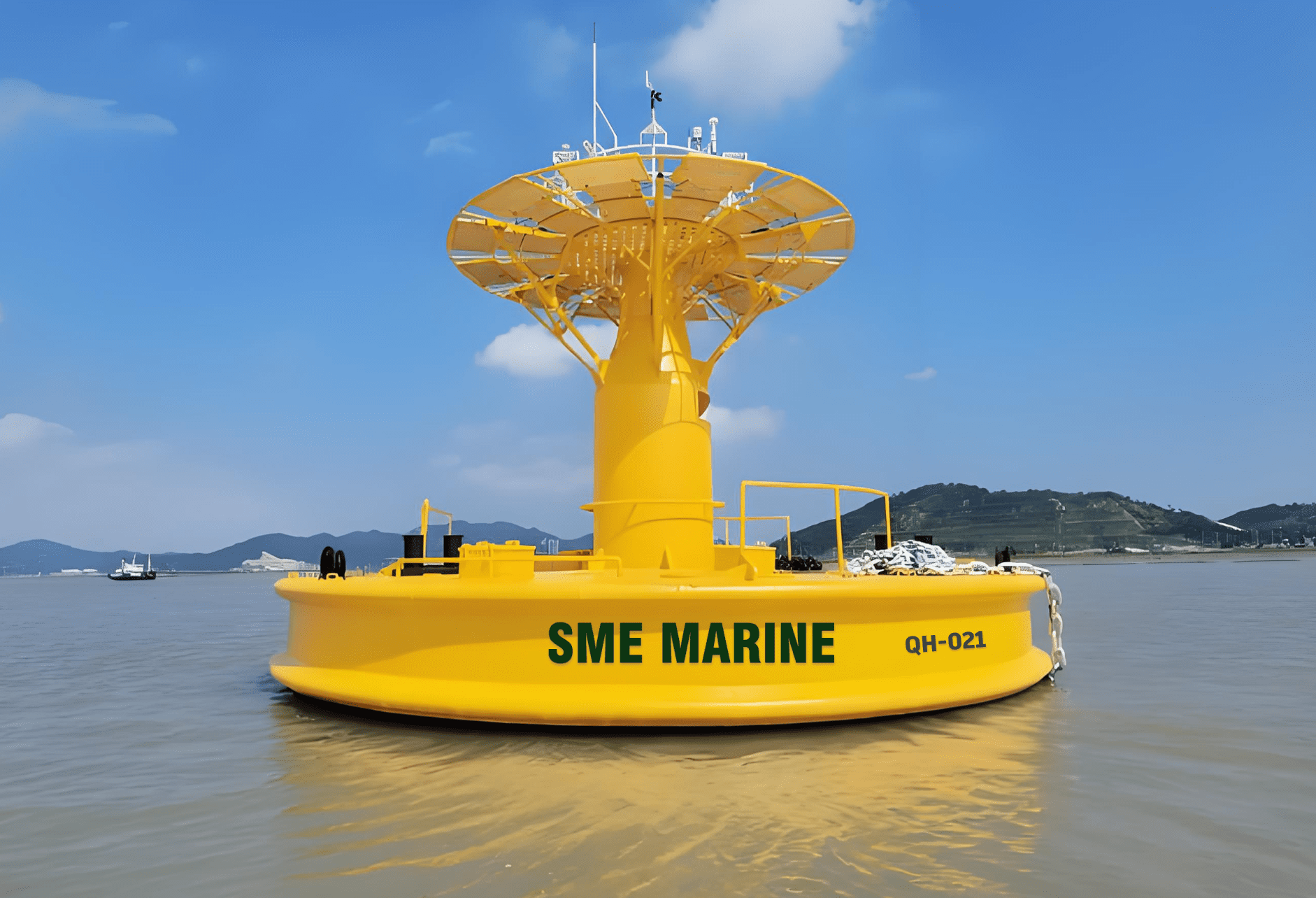 Marine Buoys for Mooring, Navigation